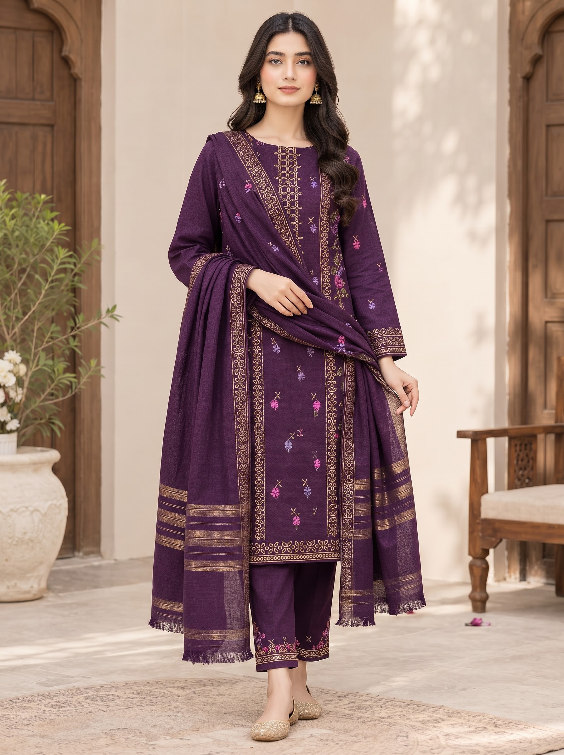 RS-002 Plum Suit