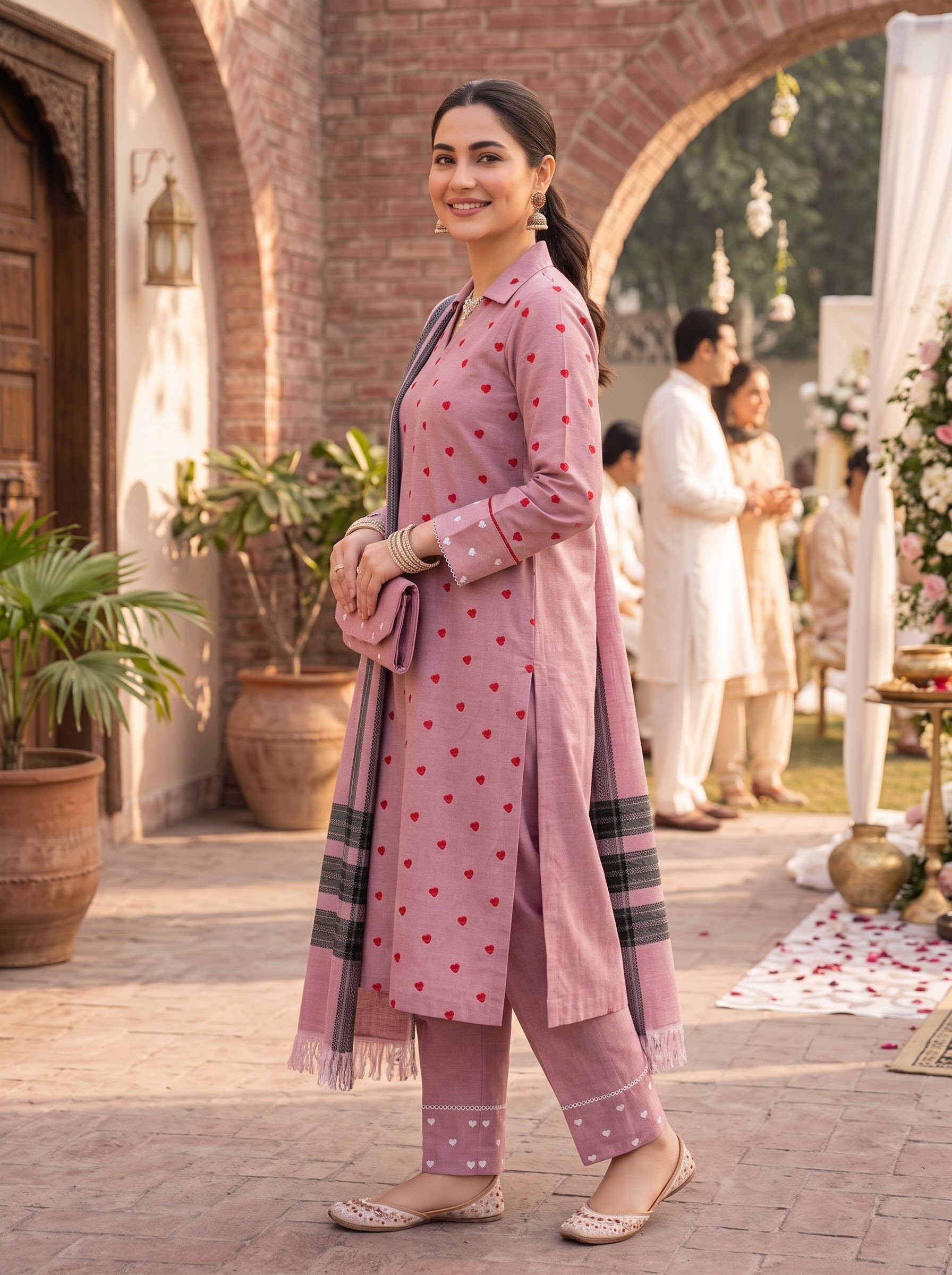 Heart Booti Embroidered Khaddar — Vol. 04 thumbnail 4